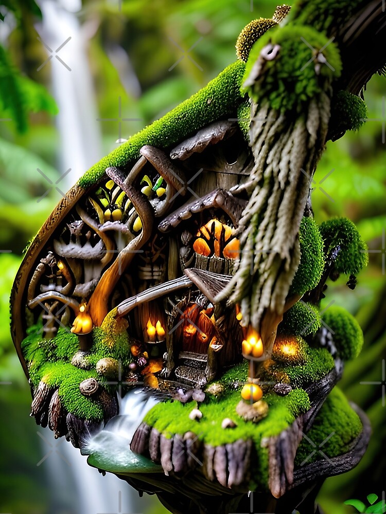 A stunning lush Fairycore Elf forest in detail by PixieDustAIArt T-Shirts, Hoodie, Sweatshirt | BlankRebels.com (Image 2)