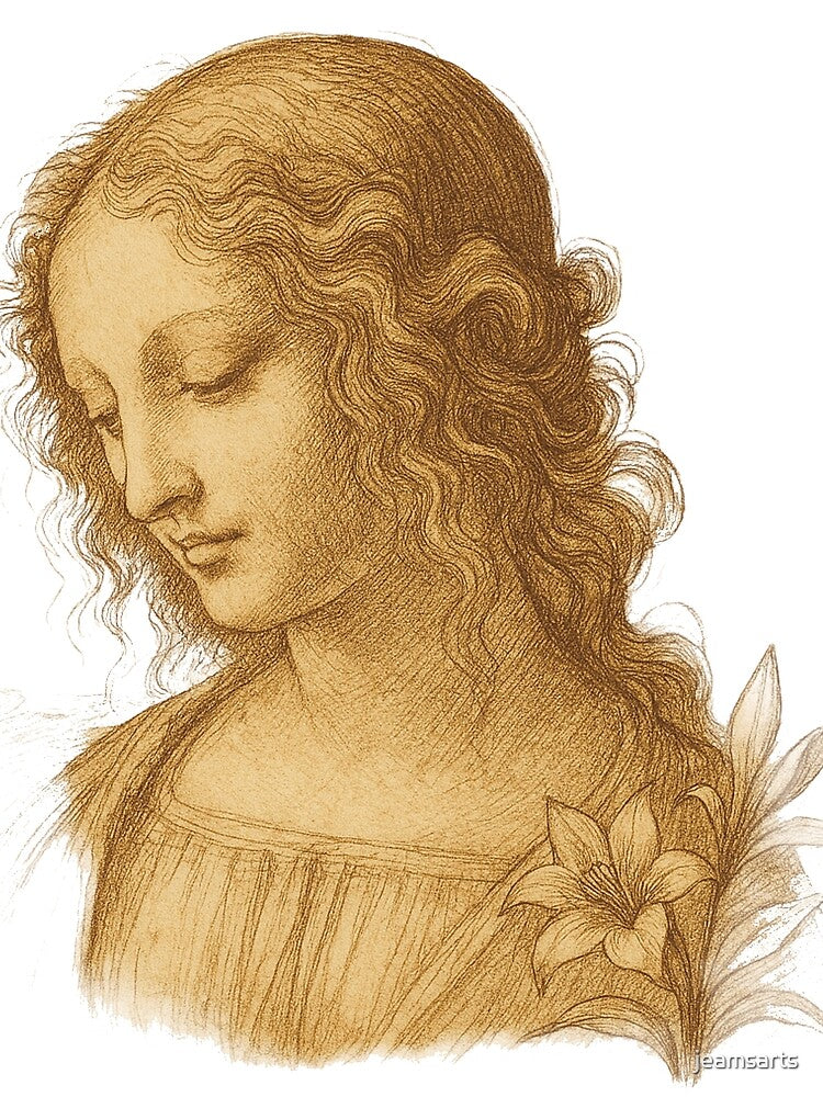 Renaissance Sketch by jeamsarts T-Shirts, Hoodie, Sweatshirt | BlankRebels.com (Image 2)