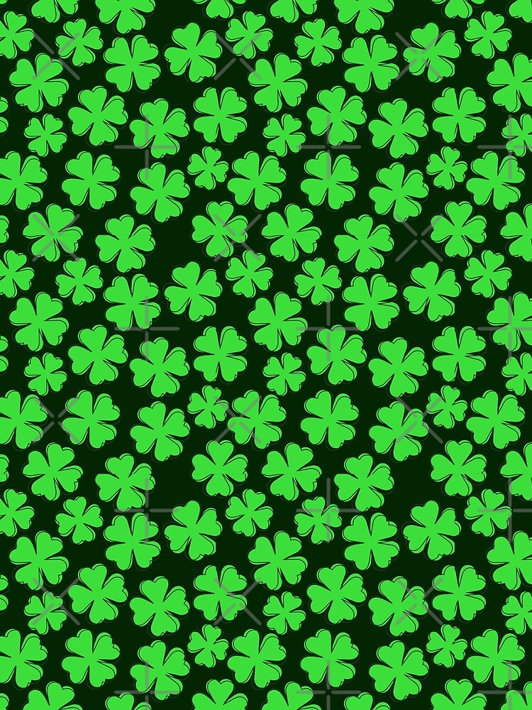 St. Patrick's Day - Shamrock Pattern by Rich Summers Art T-Shirts, Hoodie, Sweatshirt | BlankRebels.com (Image 2)