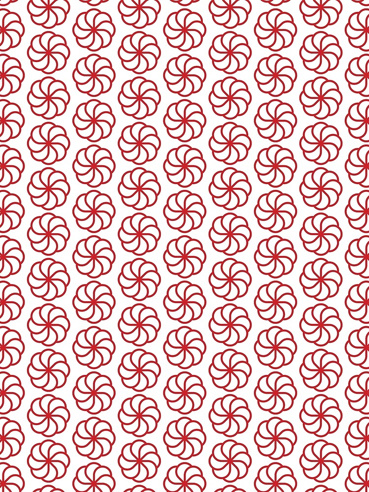 Silkworm Logo (Crimson Red Lotus with White Background) by moot8art T-Shirts, Hoodie, Sweatshirt | BlankRebels.com (Image 2)