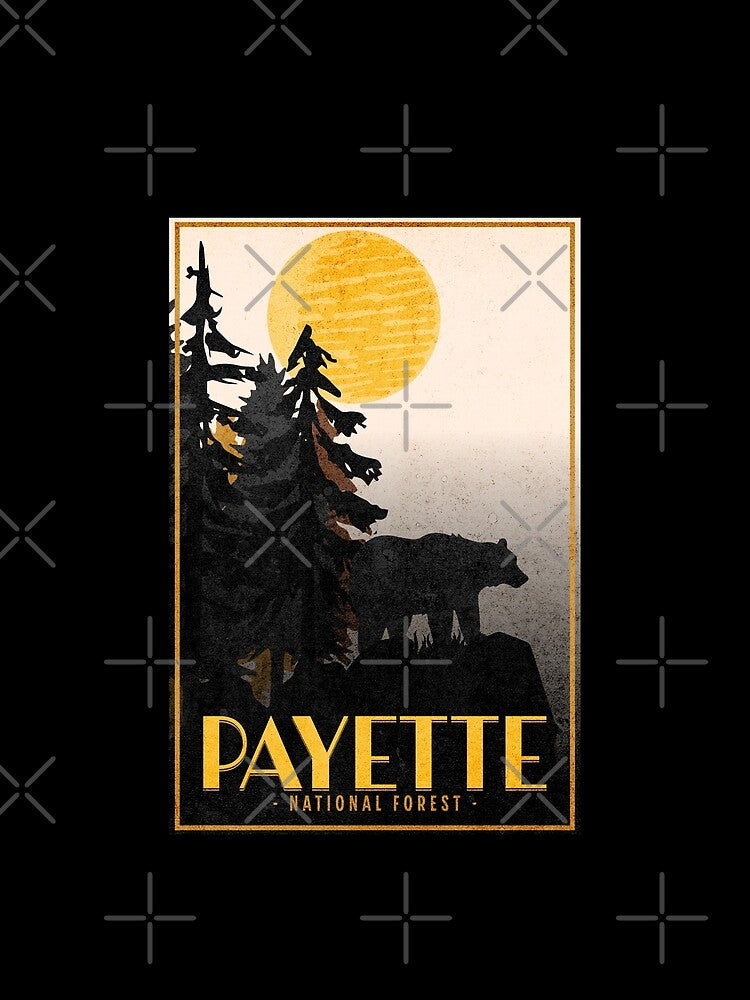 Payette National Forest - Idaho by Rich Summers Art T-Shirts, Hoodie, Sweatshirt | BlankRebels.com (Image 2)