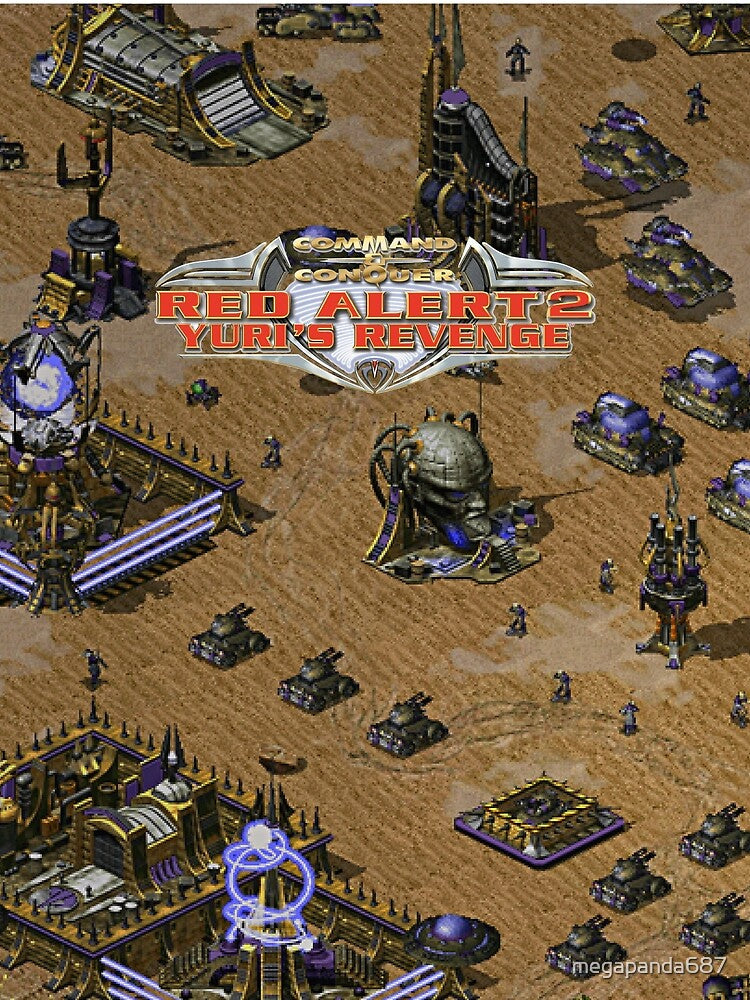 Command and Conquer Red Alert 2 In-Game RUSH Shirt (Yuri Edition) by megapanda687 Hoodie, Sweatshirt (Image 2)