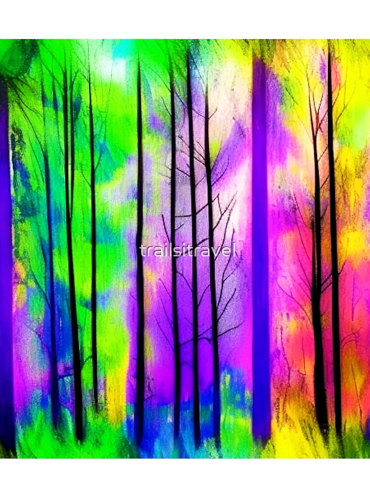 Abstract Forest by trailsitravel T-Shirts, Hoodie, Sweatshirt | BlankRebels.com (Image 2)