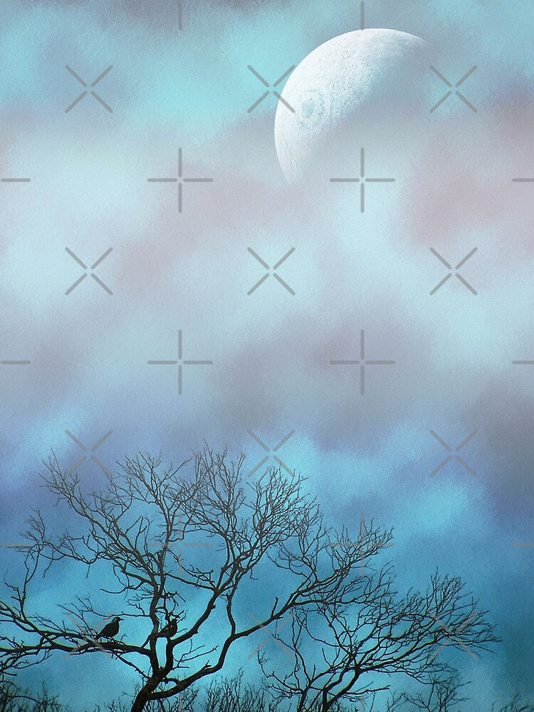 Ethereal Moonlit Awakening: Two Birds Silhouette by webgrrl T-Shirts, Hoodie, Sweatshirt | BlankRebels.com (Image 2)