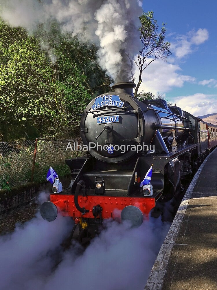 The Jacobite Steam Train. by AlbaPhotography T-Shirts, Hoodie, Sweatshirt | BlankRebels.com (Image 2)