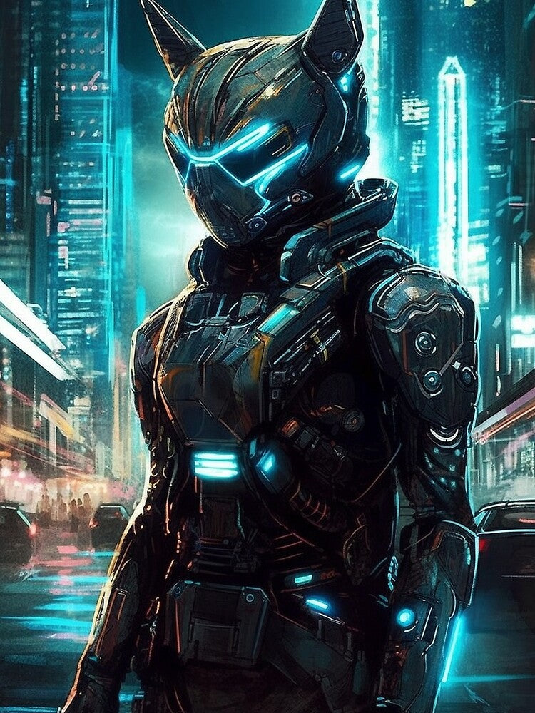 Cyberpunk Felines #502EBC28B by nixlim