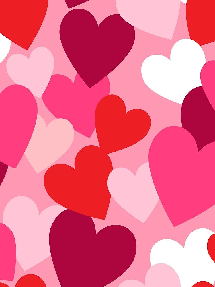 Valentine Hearts by pugmom4 T-Shirts, Hoodie, Sweatshirt | BlankRebels.com (Image 2)