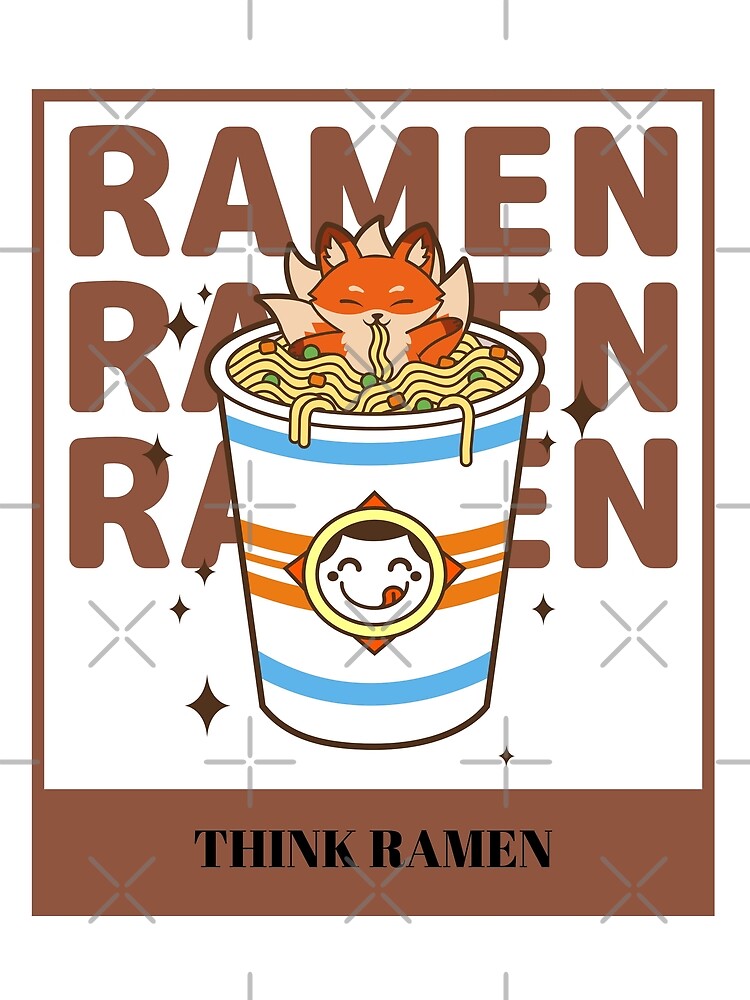 A Fox in Ramen-Think Ramen by TShirtDoctor T-Shirts, Hoodie, Sweatshirt | BlankRebels.com (Image 2)