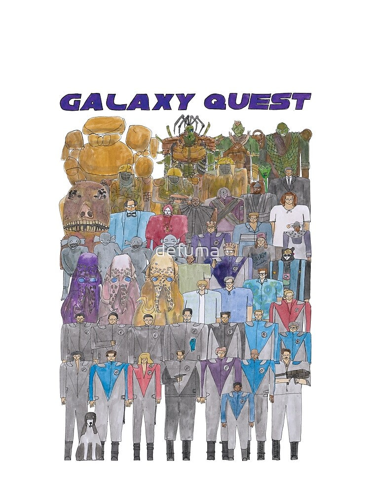 Galaxy Quest Team Illustration by defuma T-Shirts, Hoodie, Sweatshirt | BlankRebels.com (Image 2)