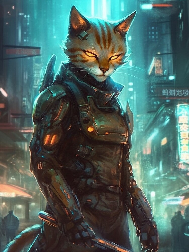 Cyberpunk Felines #2523E96EA T-Shirts, Hoodie, Sweatshirt