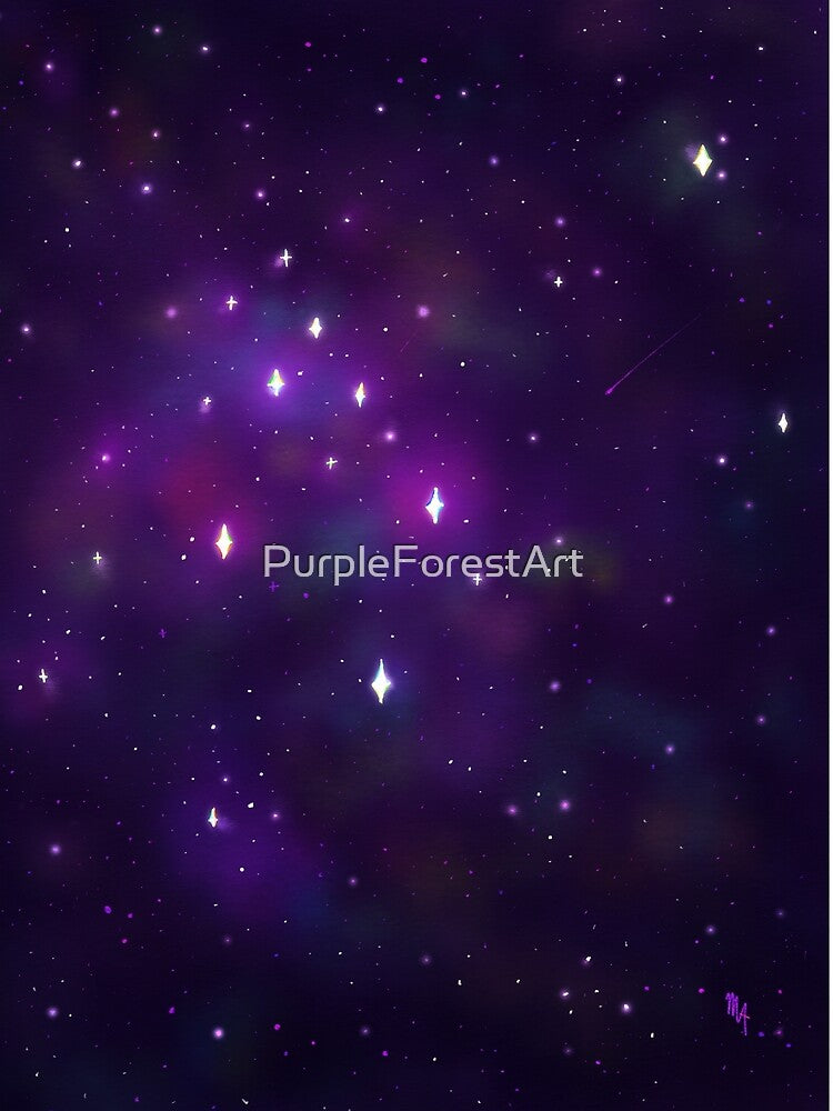Rainbow Nebula by PurpleForestArt T-Shirts, Hoodie, Sweatshirt | BlankRebels.com (Image 2)