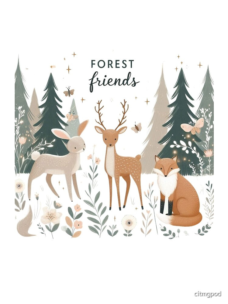 Animal friends of the forest by citmgpod T-Shirts, Hoodie, Sweatshirt | BlankRebels.com (Image 2)