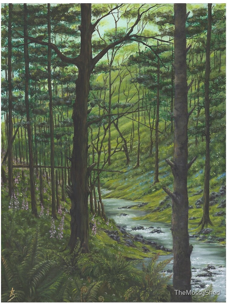 The Welsh Wood Waterfall Wanderings by TheMossyShed T-Shirts, Hoodie, Sweatshirt | BlankRebels.com (Image 2)