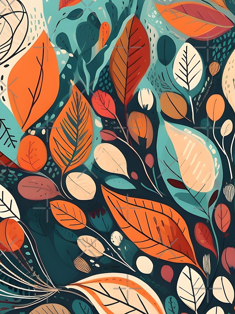 A Boho design made of Vibrant and Eclectic Tapestry of Colors and Textures by Justteesme T-Shirts, Hoodie,... (Image 2)