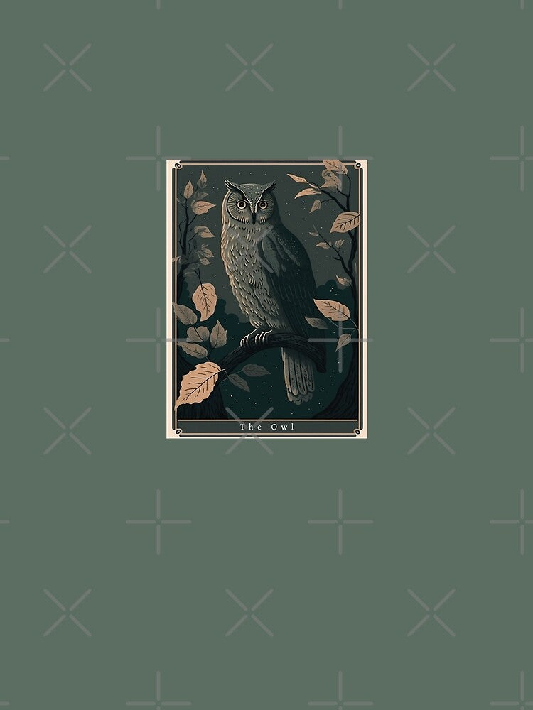 Owl Tarot Card by ThatsTheStyle T-Shirts, Hoodie, Sweatshirt | BlankRebels.com (Image 2)