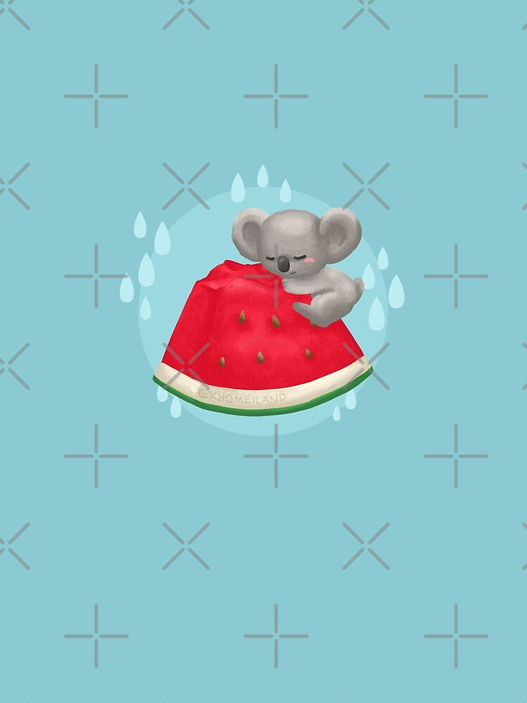 Koala Sleep on Watermelon by Khotekmei T-Shirts, Hoodie, Sweatshirt | BlankRebels.com (Image 2)