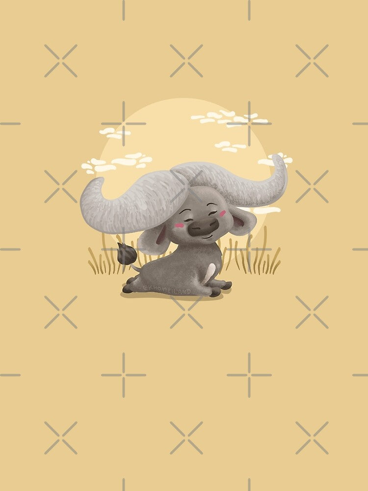 Smiley Cape African Buffalo by Khotekmei T-Shirts, Hoodie, Sweatshirt | BlankRebels.com (Image 2)