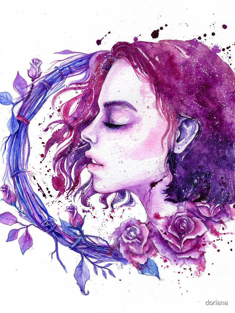 Purple Christmas by Ibreathart