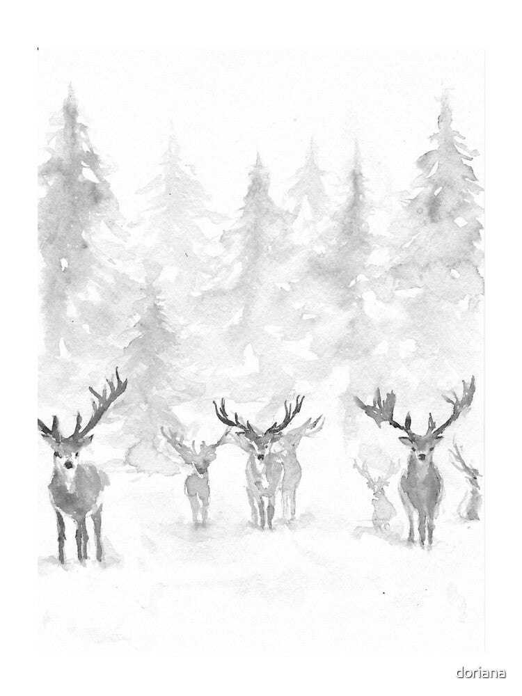 Deers by Ibreathart T-Shirts, Hoodie, Sweatshirt | BlankRebels.com (Image 2)