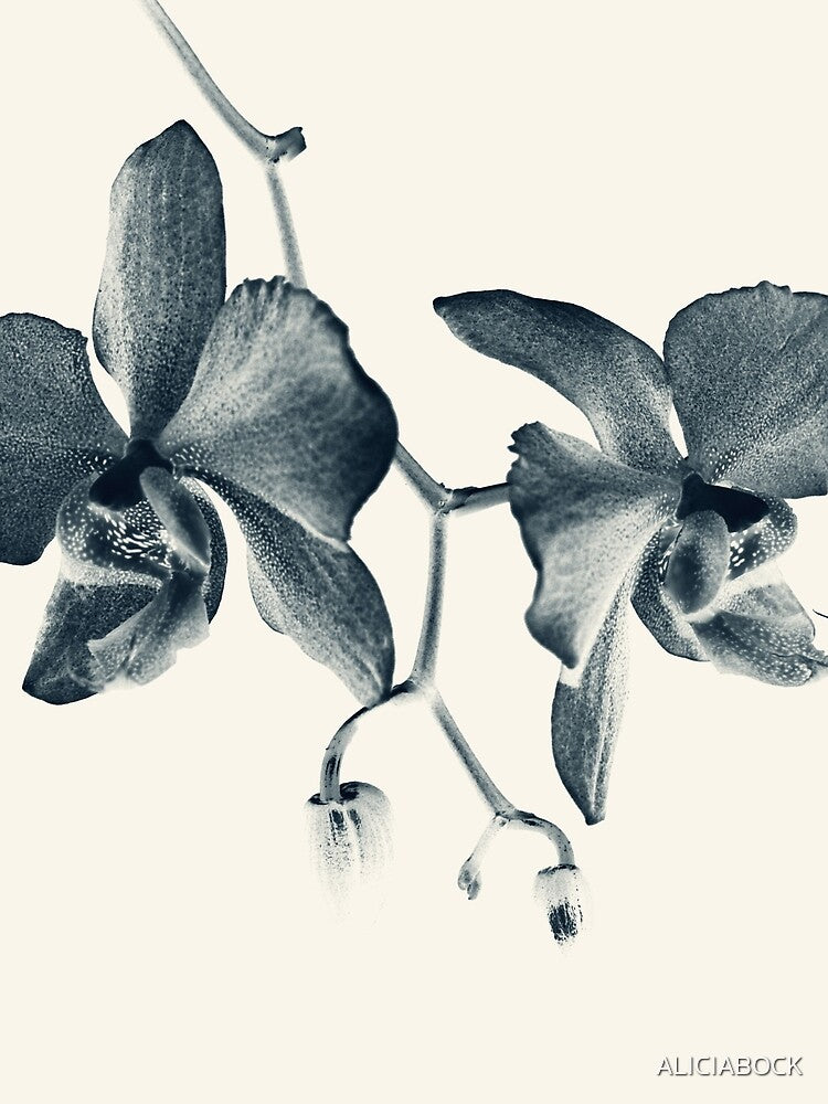 Cyan Orchid #1 by ALICIA BOCK T-Shirts, Hoodie, Sweatshirt | BlankRebels.com (Image 2)