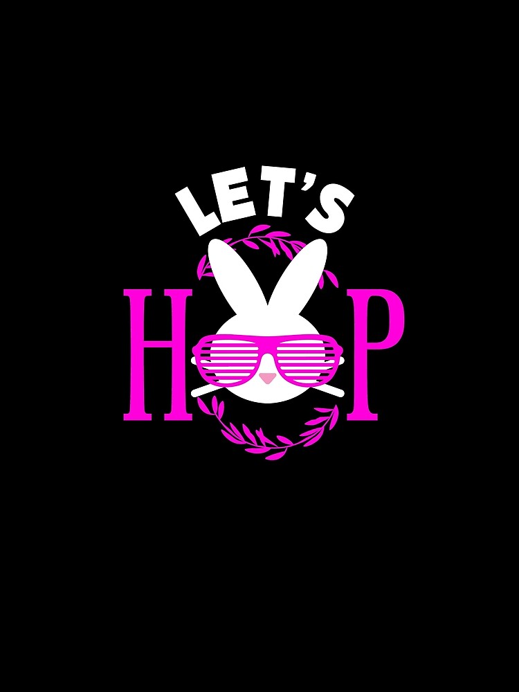 Let's Hop Cool Bunny Purple Design by AllStarMerch T-Shirts, Hoodie, Sweatshirt | BlankRebels.com (Image 2)