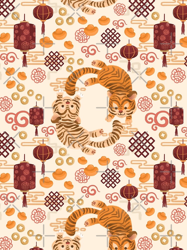 The Ying Yang Tiger Pattern by Khotekmei T-Shirts, Hoodie, Sweatshirt | BlankRebels.com (Image 2)
