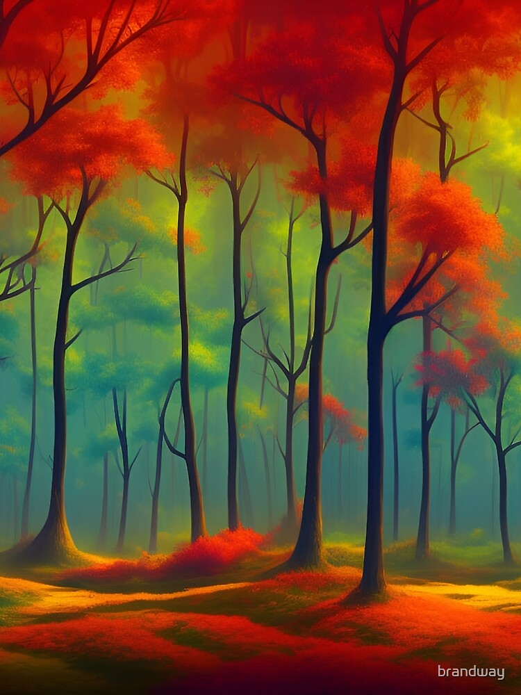 A forest full of colors by brandway T-Shirts, Hoodie, Sweatshirt | BlankRebels.com (Image 2)