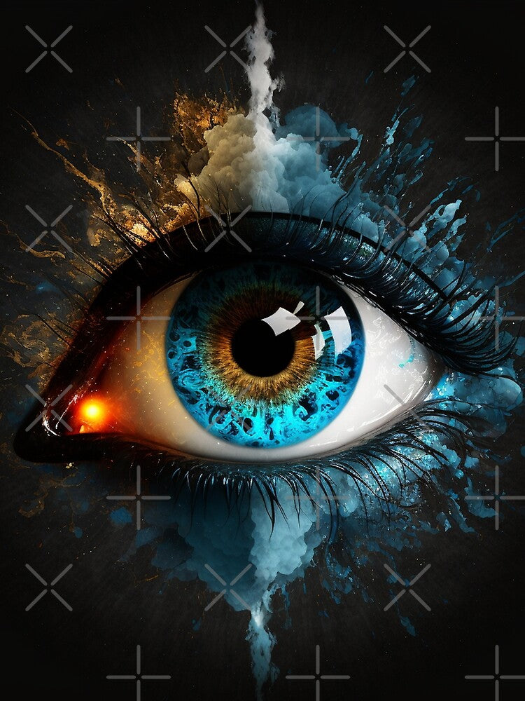 Evil Eye by MedusaPrintArt T-Shirts, Hoodie, Sweatshirt | BlankRebels.com (Image 2)