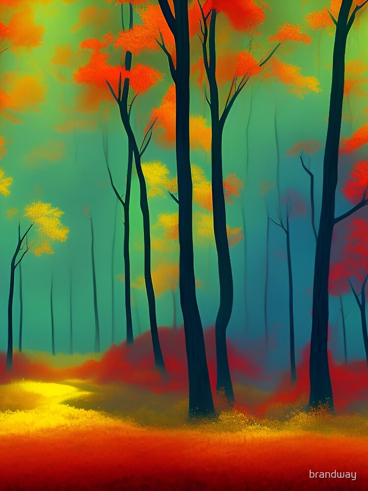 A forest full of colors artwork by brandway T-Shirts, Hoodie, Sweatshirt | BlankRebels.com (Image 2)