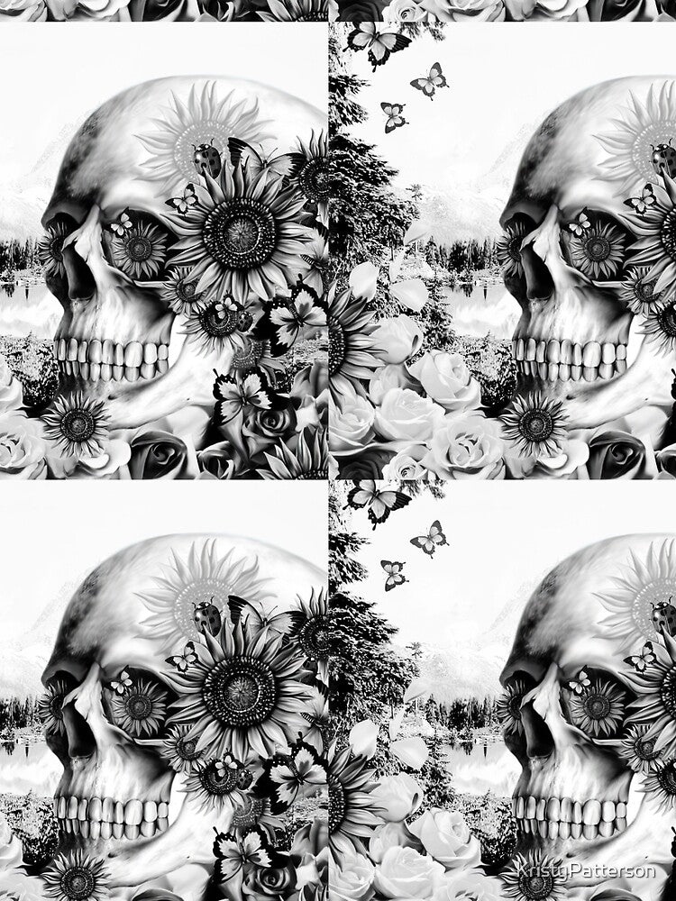 Reflection. Skull landscape by KristyPatterson T-Shirts, Hoodie, Sweatshirt | BlankRebels.com (Image 2)
