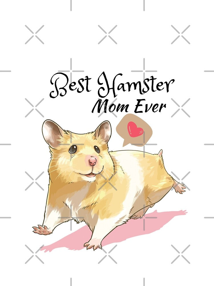 Best Hamster Mom Ever by Manara  -Art T-Shirts, Hoodie, Sweatshirt | BlankRebels.com (Image 2)