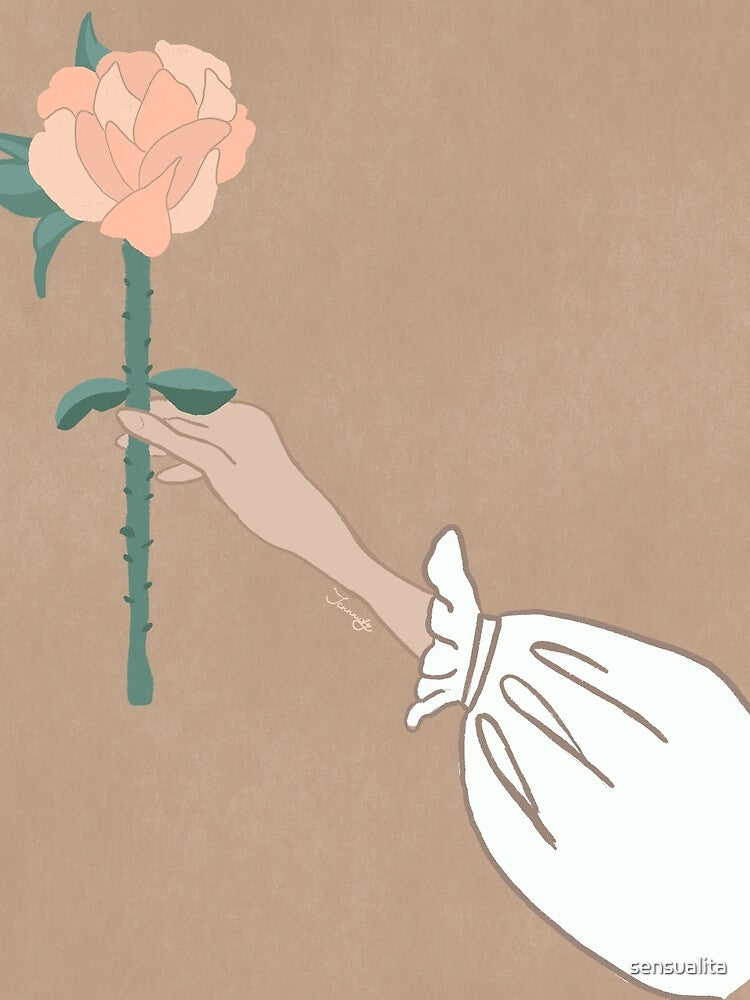 Aesthetic flower by sensualita T-Shirts, Hoodie, Sweatshirt | BlankRebels.com (Image 2)
