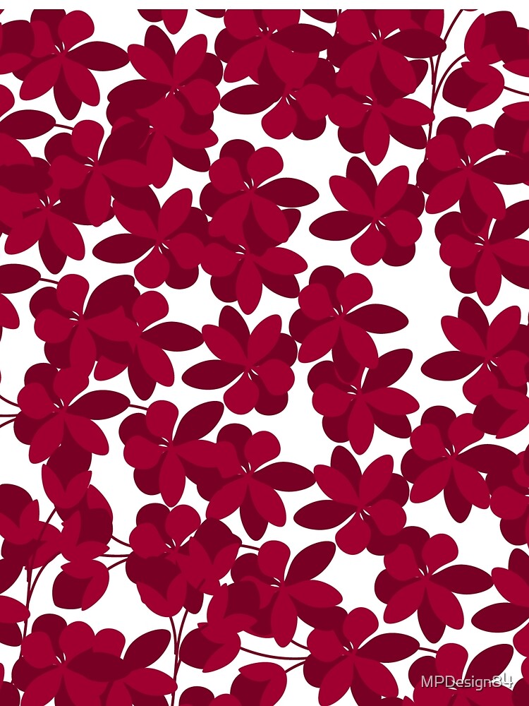 Red floral design by MPDesign84 T-Shirts, Hoodie, Sweatshirt | BlankRebels.com (Image 2)