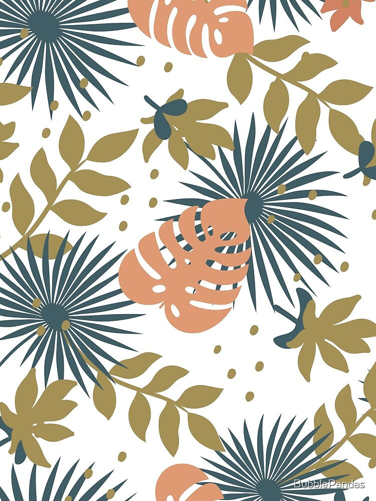 Colorful floral pattern by BubblePandas T-Shirts, Hoodie, Sweatshirt | BlankRebels.com (Image 2)