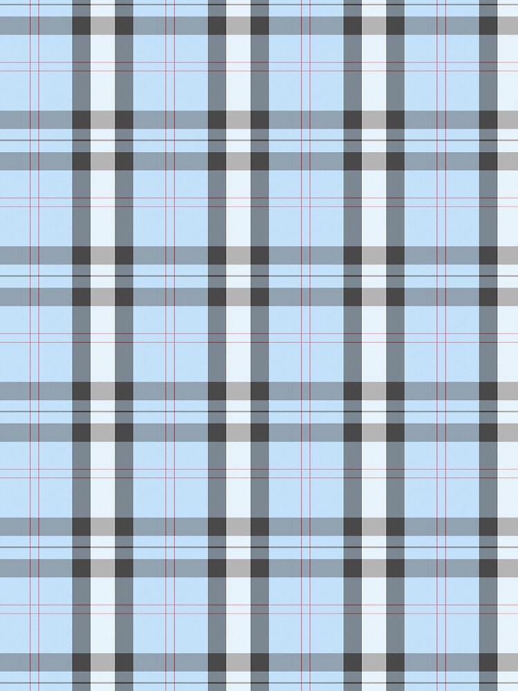 blue pastel plaid by  ✿ honey mitsu ✿ T-Shirts, Hoodie, Sweatshirt | BlankRebels.com (Image 2)