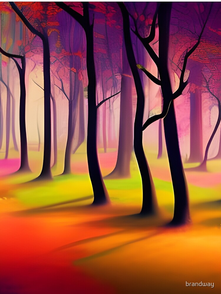 Colorful Forest Canvas of Nature by brandway T-Shirts, Hoodie, Sweatshirt | BlankRebels.com (Image 2)