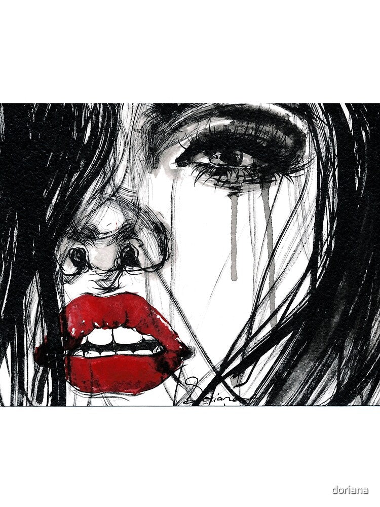 Red Lips by Ibreathart T-Shirts, Hoodie, Sweatshirt | BlankRebels.com (Image 2)