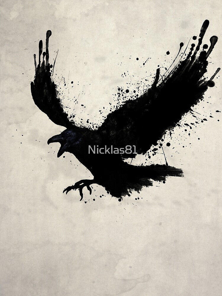 Raven by Nicklas81 T-Shirts, Hoodie, Sweatshirt | BlankRebels.com (Image 2)