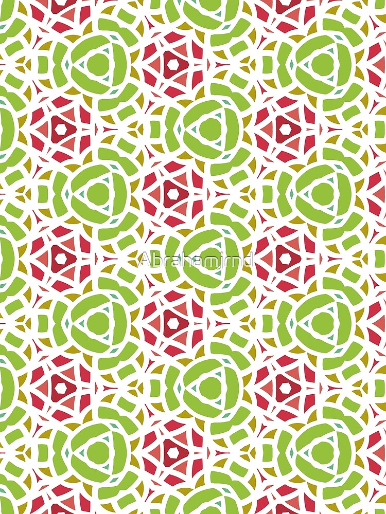 shape floral abstract seamless colorful repeat pattern by Abrahamjrnd T-Shirts, Hoodie, Sweatshirt (Image 2)