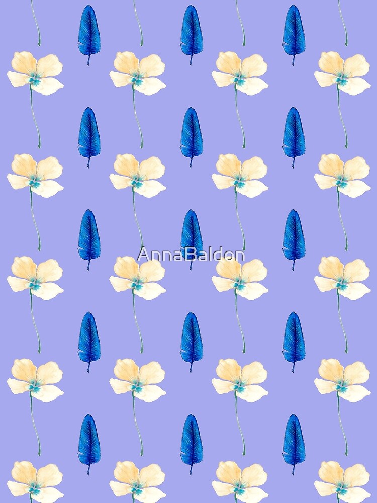 floral pattern lilac by AnnaBaldon T-Shirts, Hoodie, Sweatshirt | BlankRebels.com (Image 2)