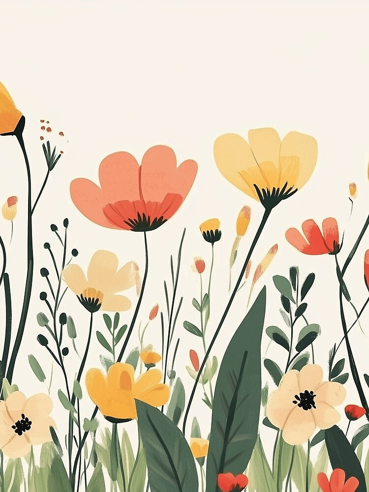 Vibrant Flower Palette by GinngerB T-Shirts, Hoodie, Sweatshirt | BlankRebels.com (Image 2)