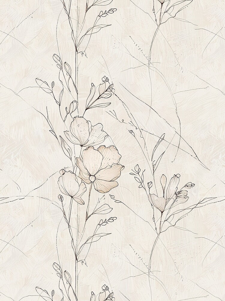 Flower Sketch by CoolPixels T-Shirts, Hoodie, Sweatshirt | BlankRebels.com (Image 2)