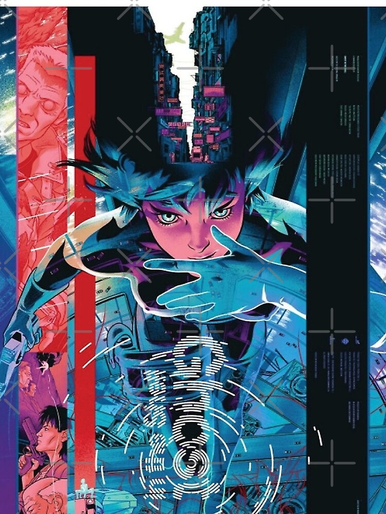 Ghost in the shell by Emilie42 by Emilie42 T-Shirts, Hoodie, Sweatshirt | BlankRebels.com (Image 2)