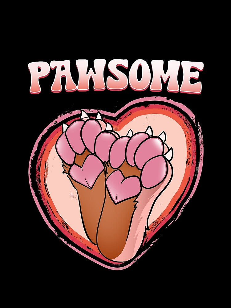 Pawsome I Furry Fandom Cospaly by biNutz T-Shirts, Hoodie, Sweatshirt | BlankRebels.com (Image 2)