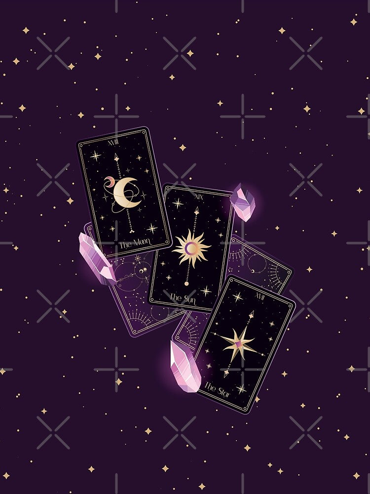 Tarot | The Sun, The Moon & The Star by CarolesDemunno T-Shirts, Hoodie, Sweatshirt | BlankRebels.com (Image 2)