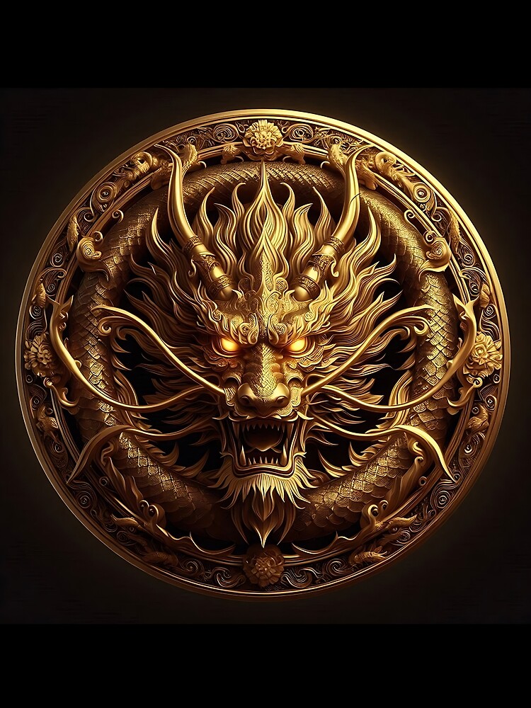 Golden Dragon by GalleryBrisArt T-Shirts, Hoodie, Sweatshirt | BlankRebels.com (Image 2)