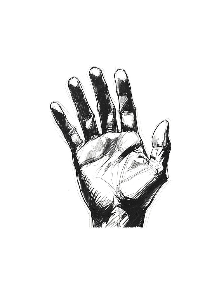 Bold Hand Sketch Drawing in Black and White Style by BogskyShop T-Shirts, Hoodie, Sweatshirt | BlankRebels.com (Image 2)