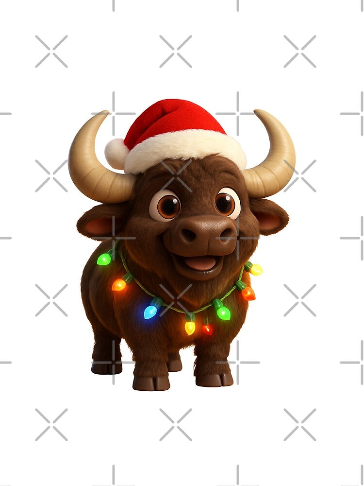 Christmas Buffalo by Sillytoe T-Shirts, Hoodie, Sweatshirt | BlankRebels.com (Image 2)