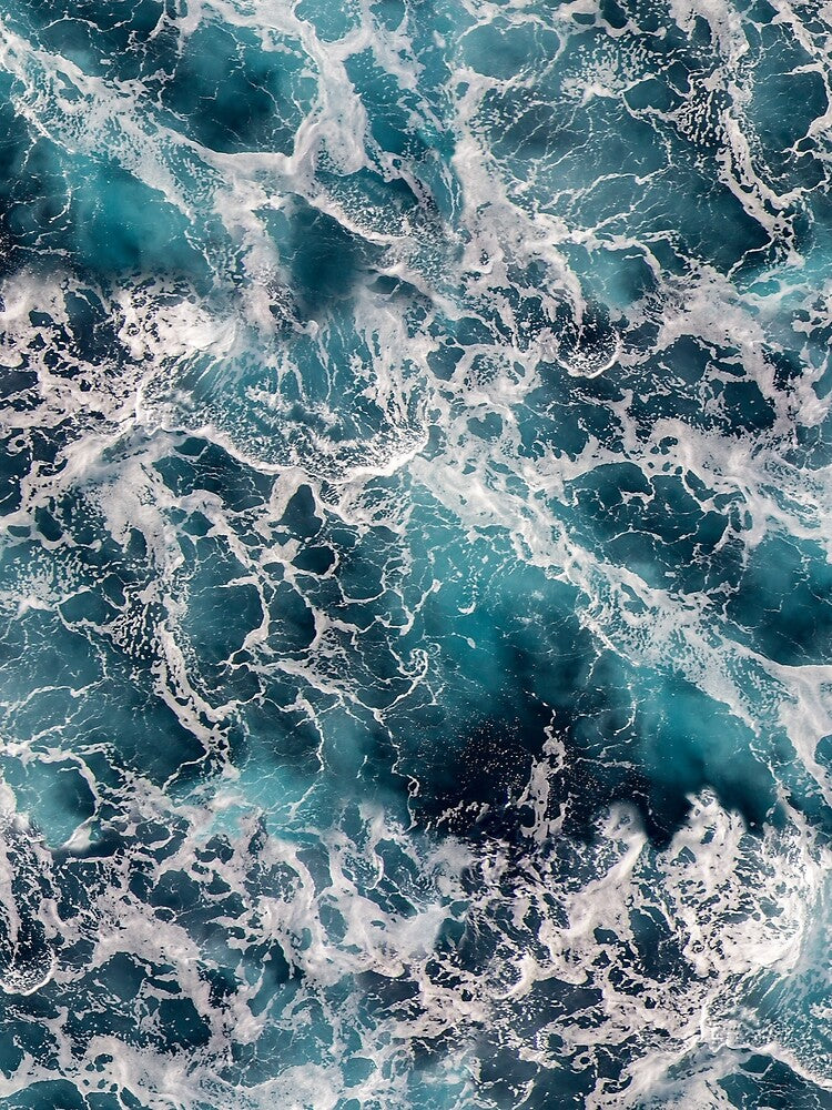 Dramatic Waves Print - For an ocean lover, for a beach house, ocean decorating print. by Wentoo T-Shirts,... (Image 2)