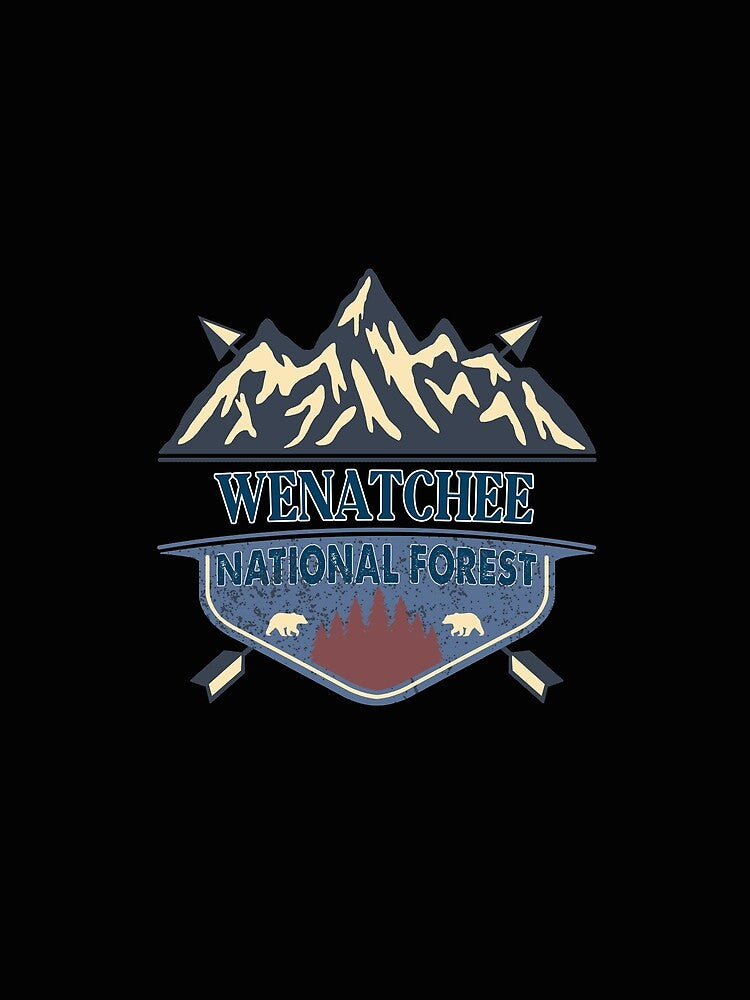 Wetnatchee National forest by graphic-map T-Shirts, Hoodie, Sweatshirt | BlankRebels.com (Image 2)